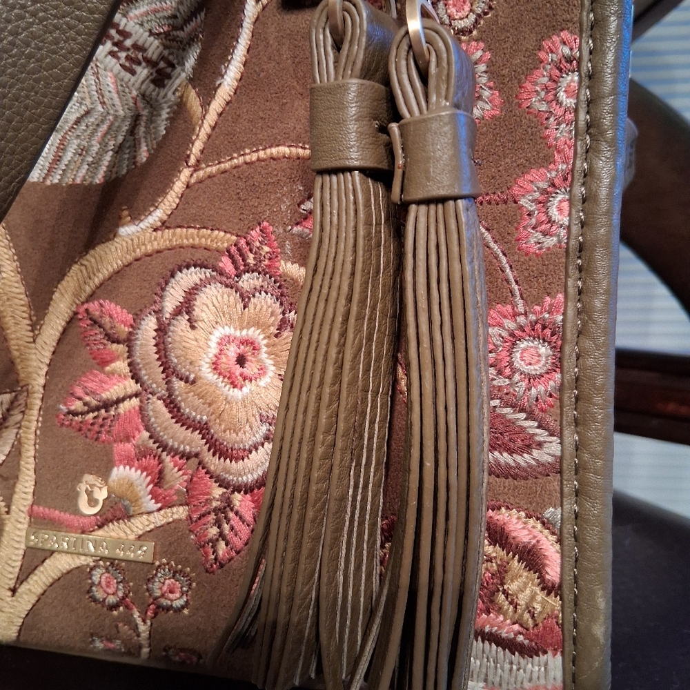 Spartina 449 Siren Dune Satchel - Tree of Life Design - Picture 5 of 15